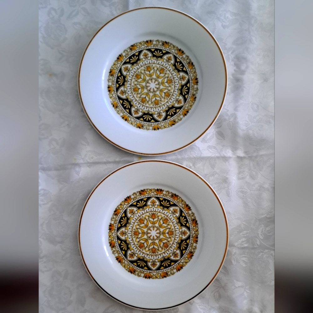 FINE  Bread and Butter Noritaki plates